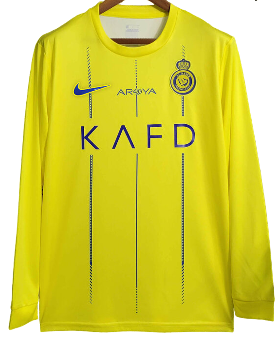 Camisa I Al Nassr 2023 2024 Home manga comprida